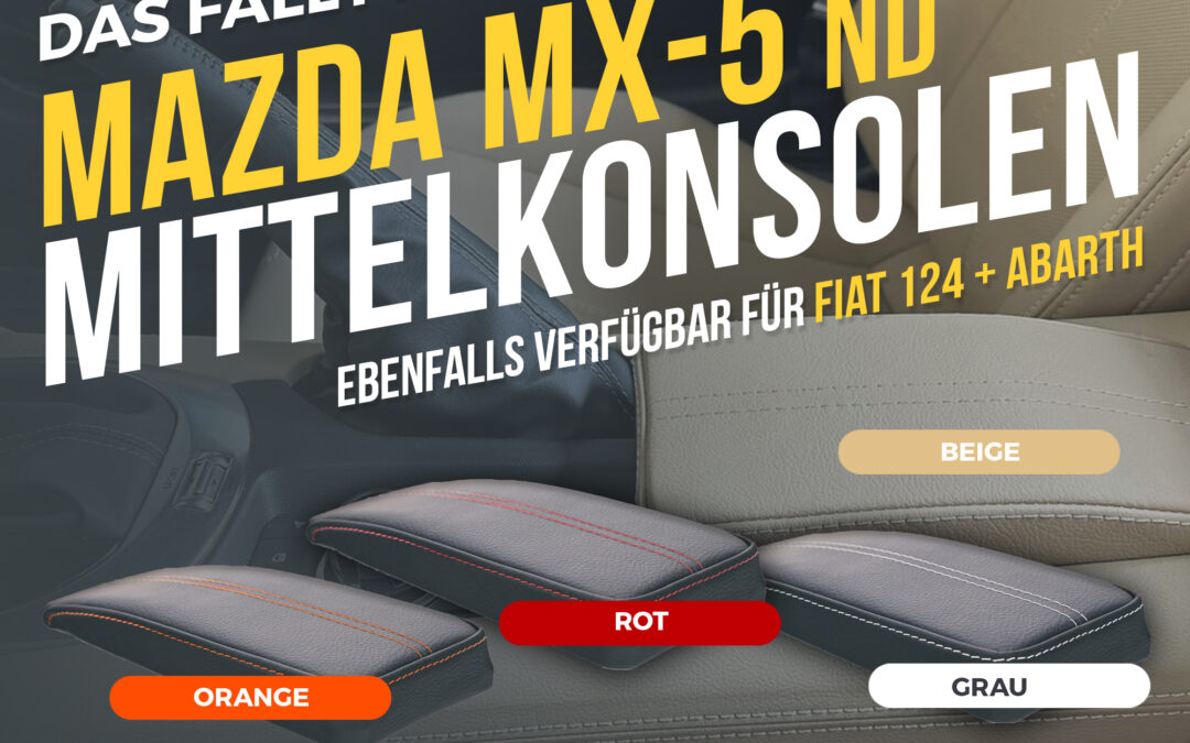 Armlehnenerhöhung Mazda MX-5 ND/RF