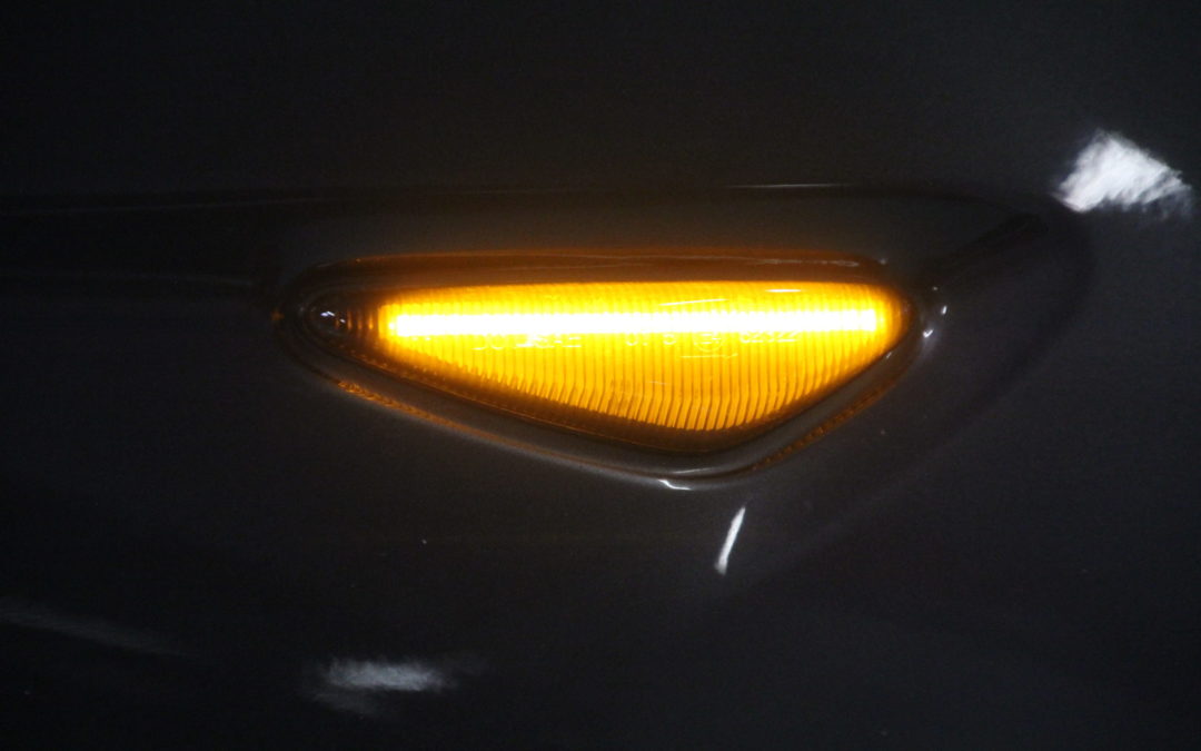 LED Seitenblinker sequenziell + statisch schwarz MX-5 ND/RF & Fiat 124 Spider und Abarth