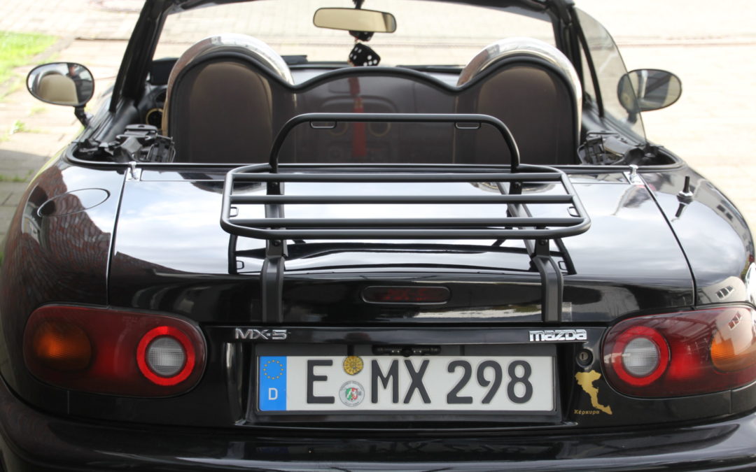 Gepäckträger Mazda MX-5 NA 1989-1998 schwarz