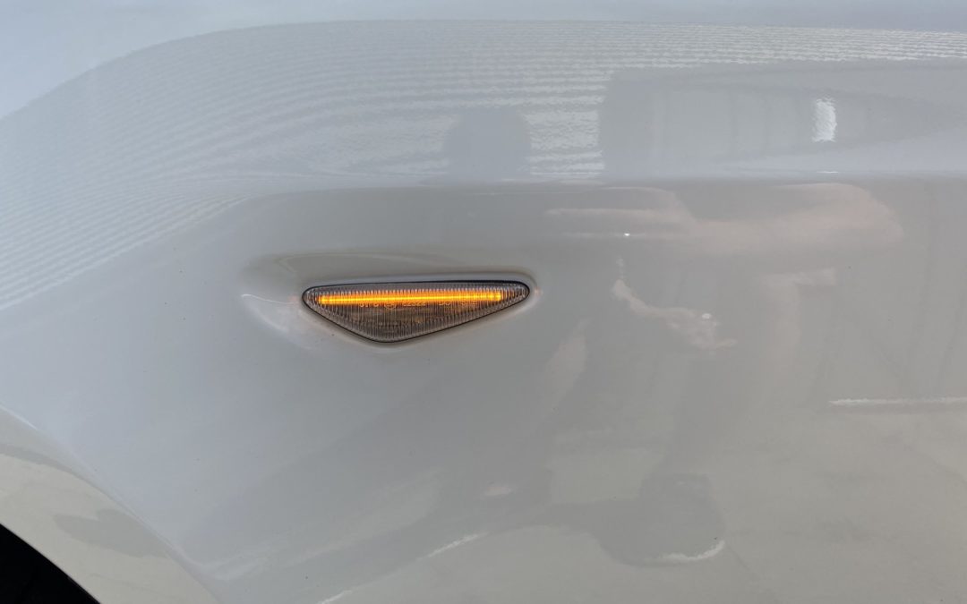 LED Seitenblinker WEIß für Mazda MX-5 ND und Fiat Abarth 124 Spider (Paar)