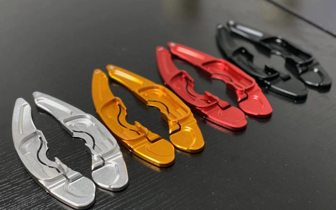 Automatikschaltwippen aus Aluminium