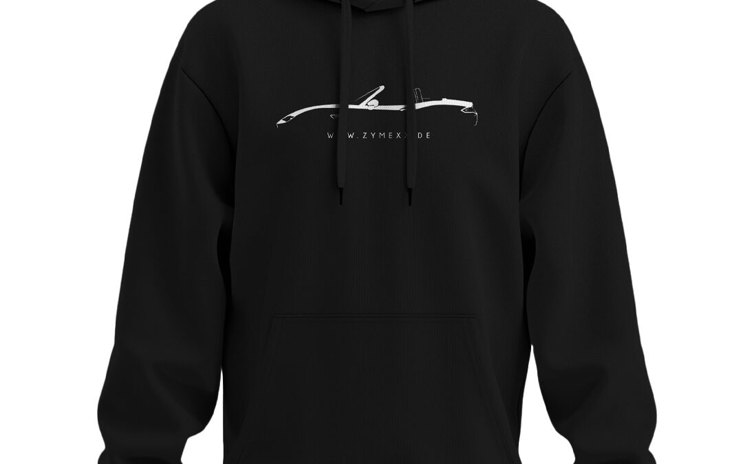 Hoodie MX-5 ND/RF – Benzin – Schwarz