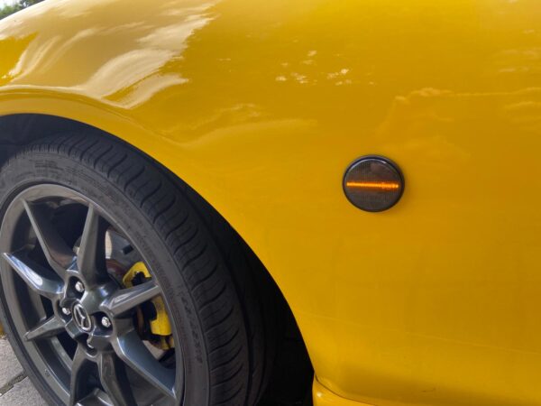 LED Seitenblinker schwarz für Mazda MX-5 NA, NB, NC