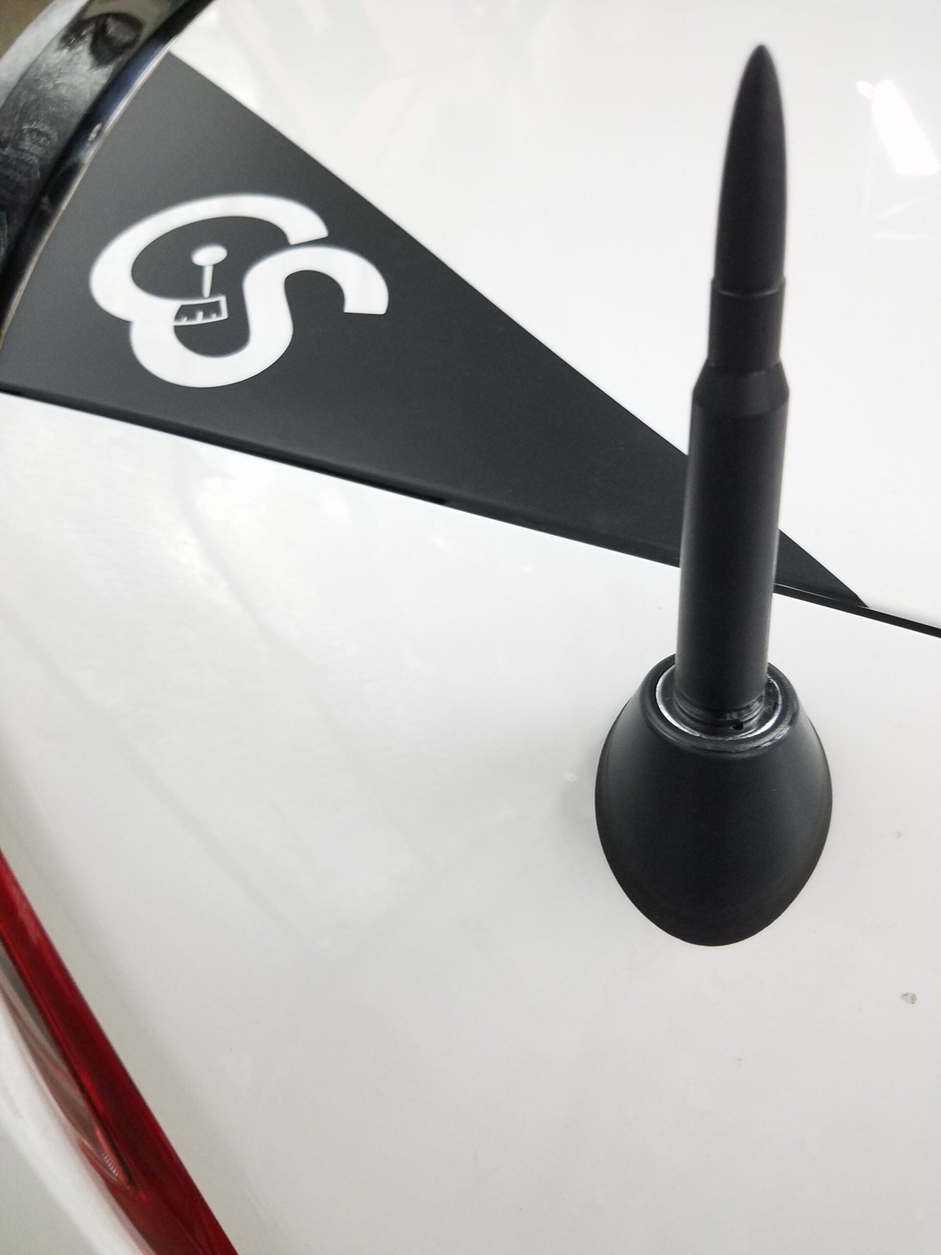 Antenne Stubby Bullet mini Cooper 2001-2024 1 Antenne Stubby Bullet mini Cooper 2001-2024