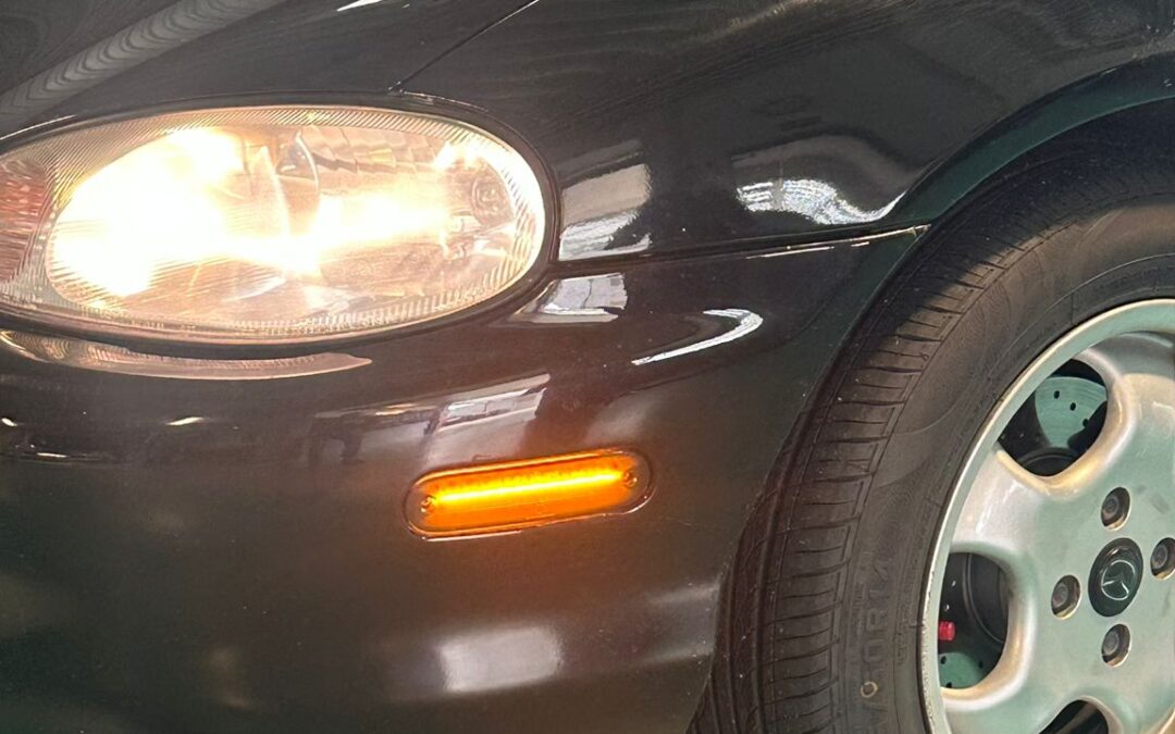 LED Seitenmarkierungsleuchten schwarz für Mazda MX-5 NA/NB